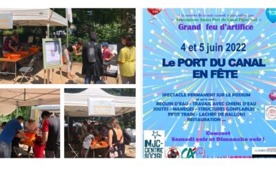 [ Evénement ]  fête du port du Canal les 04 – 05  juin 2022.