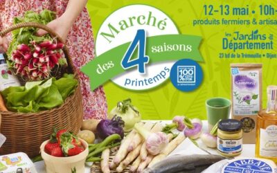 [ Evénement ] Marché de Printemps 100% Côte d&rsquo;Or – 12 et 13 mai 2023
