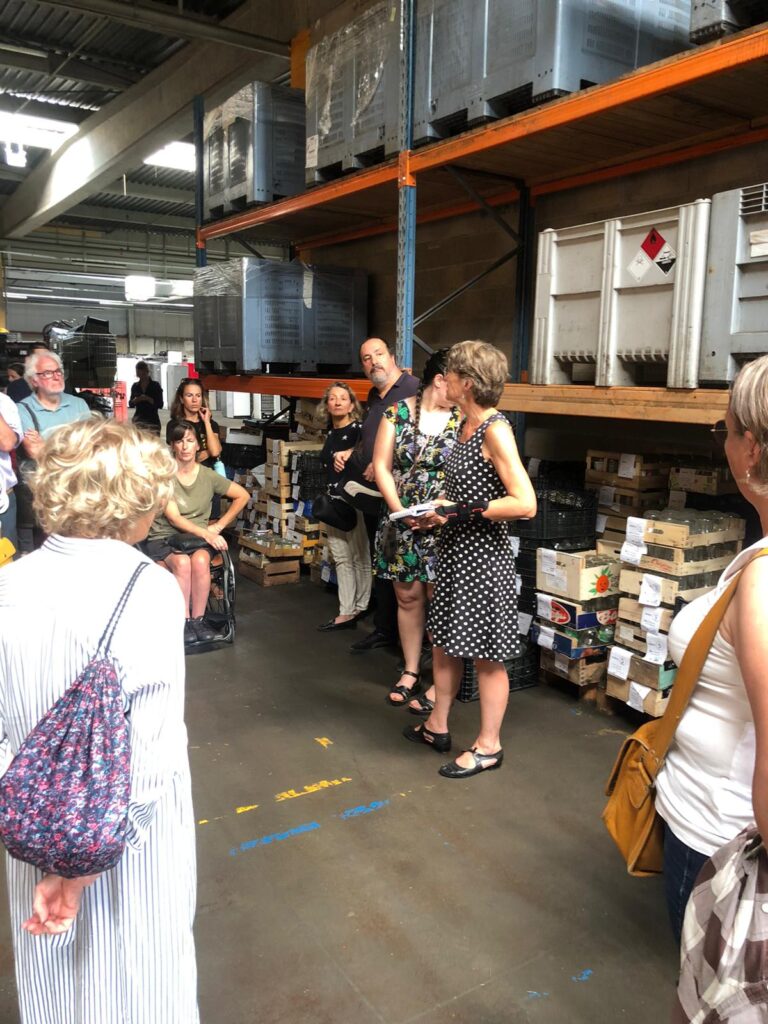 Présentation du réemploi par Bocaux&co dans les locaux de Envie