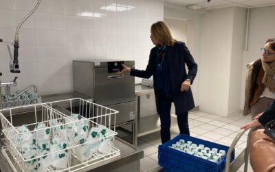 [ Evénement ] – Inauguration de la station de lavage d’écocups à Envie.