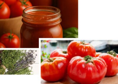 Pasteurisation : la sauce tomate aux herbes
